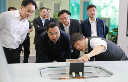 唐良智市長到超聲醫療國家工程研究中心調研