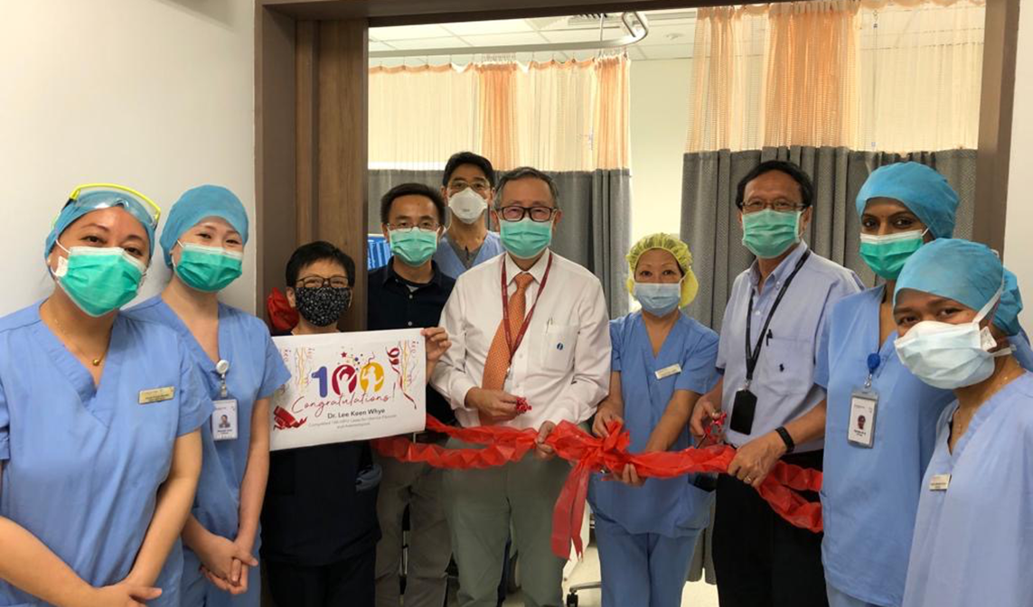 祝賀新加坡斐瑞醫院海扶?微無創治療中心開業兩周年