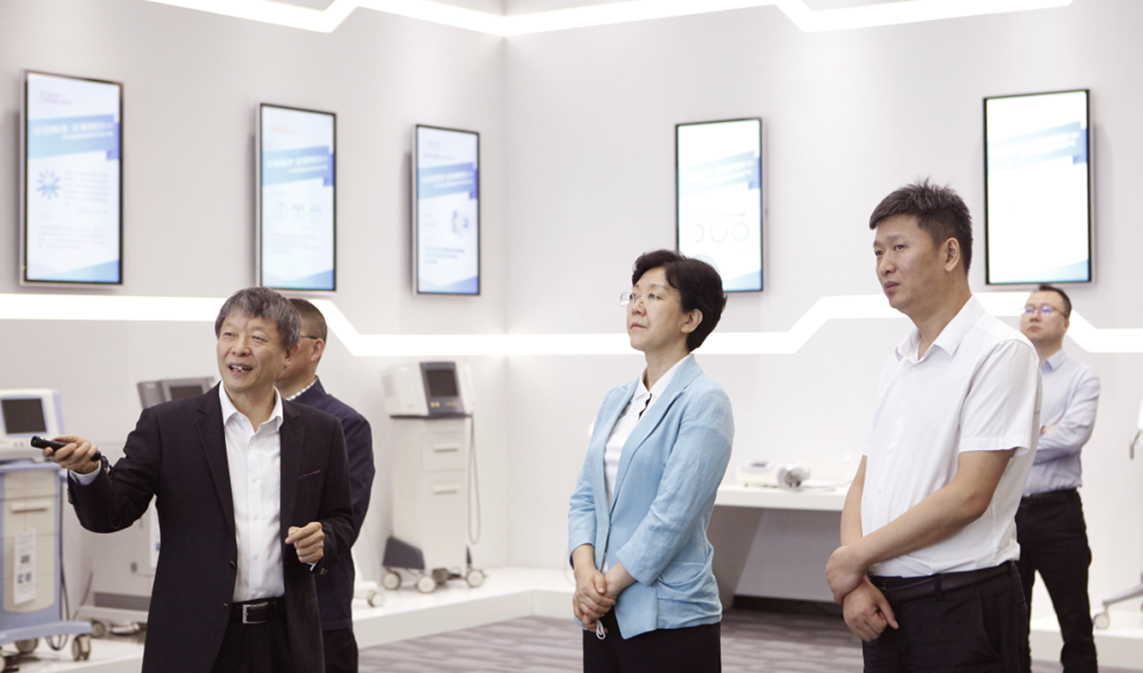 市委常委、統戰部部長李靜走訪調研海扶醫療